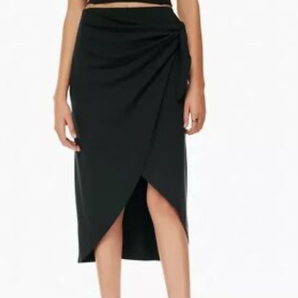 Wilfred Black Midi Skirt